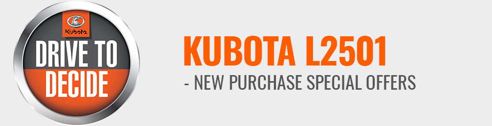 Kubota L2501 New Purchase Special Offers